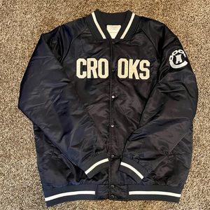 Lightly worn Crooks & Castles Bomber Jacket 3XL
